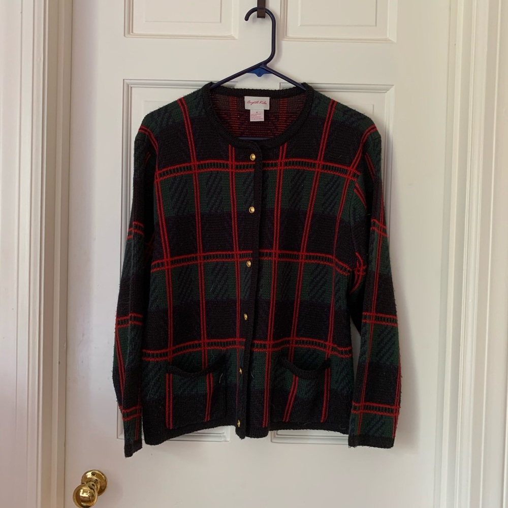 Crystal Kobe Christmas Cardigan